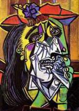 Elegie Strawinsky as weeping woman Picasso